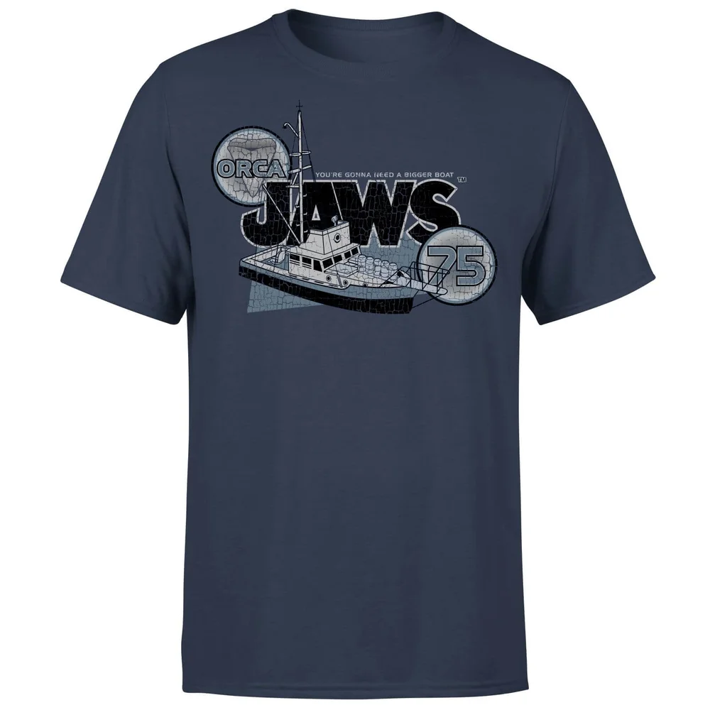 T-Shirt Homme Les Dents de la mer - Orca 75 - Bleu Marine - S Image 1