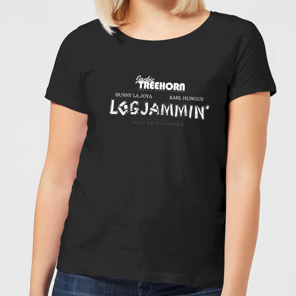 T-Shirt Femme The Big Lebowski Logjammin - Noir - S Image 1