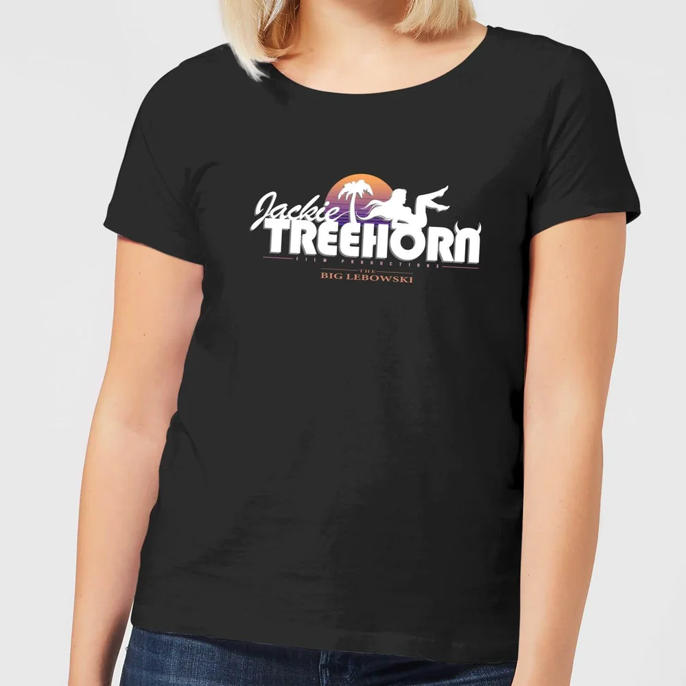 T-Shirt Femme The Big Lebowski Treehorn Logo - Noir - S Image 1