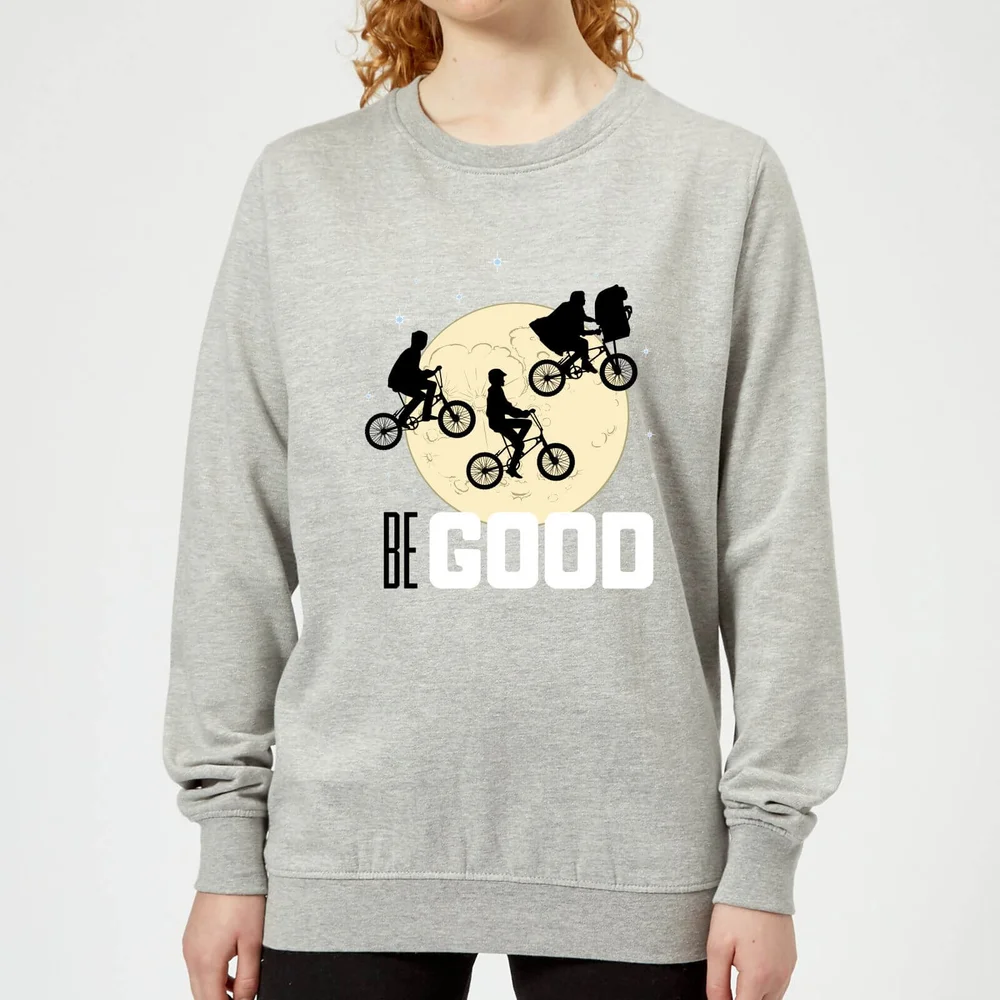 Sweat Femme E.T. l'extra-terrestre - Lune Be Good - Gris - 3XL - Gris Image 1