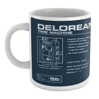 Tasse Schéma DeLorean - Retour vers le Futur
