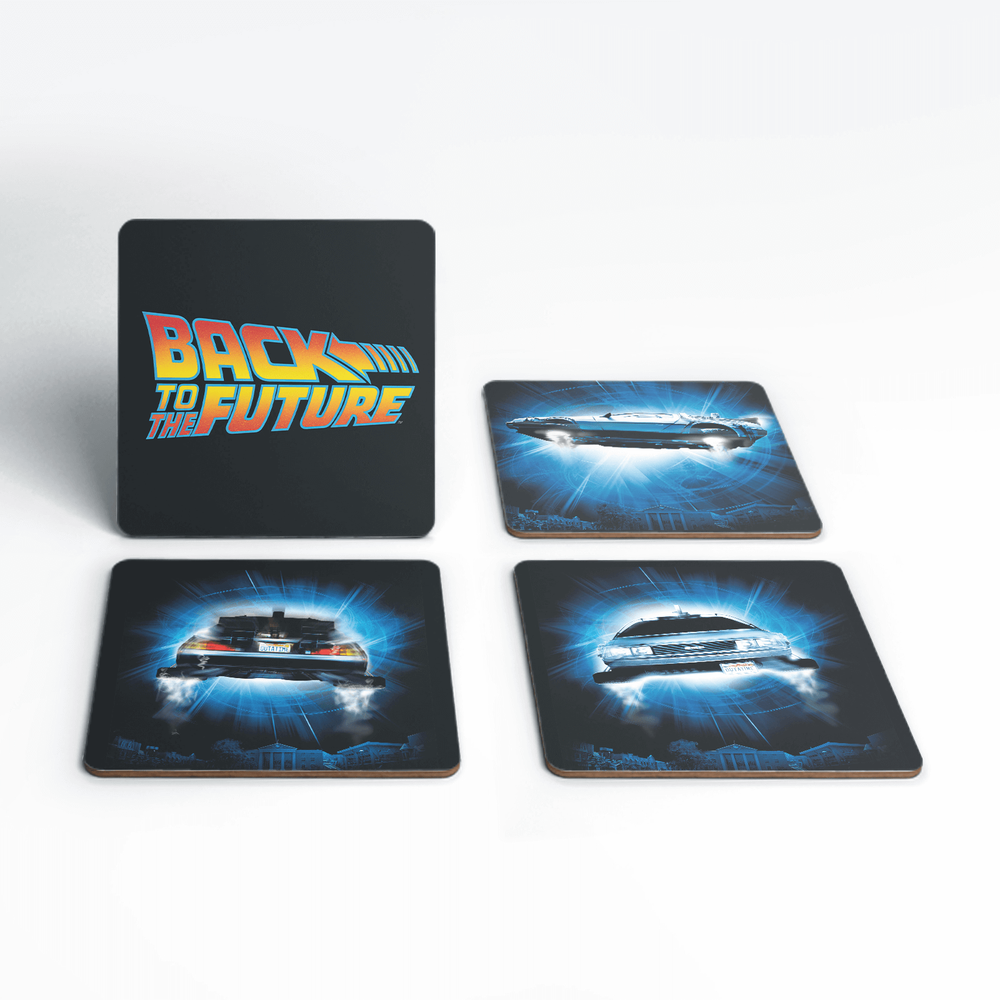 Dessous de Verre DeLorean - Retour vers le Futur Image 1
