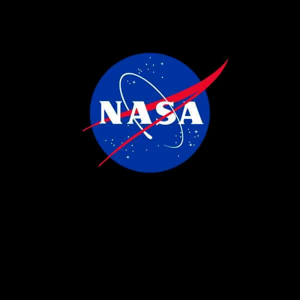 T-Shirt Homme NASA Logo Insignia - Noir
