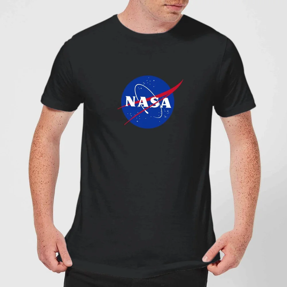 T-Shirt Homme NASA Logo Insignia - Noir - 5XL Image 1