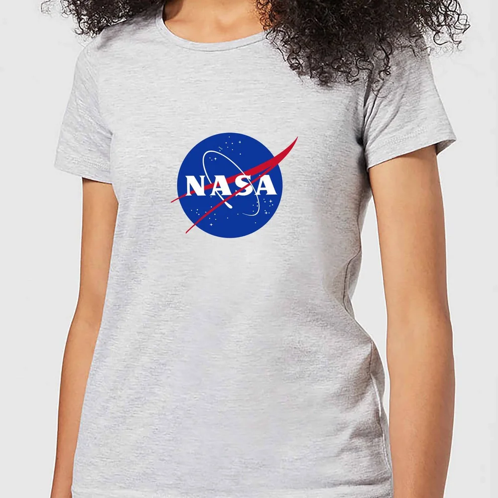 T-Shirt Femme NASA Logo Insignia - Gris - S Image 1