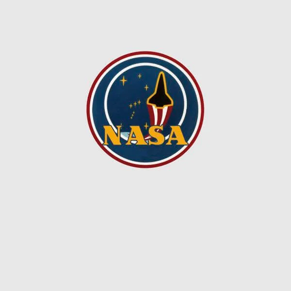 T-Shirt Femme NASA JM Patch - Gris