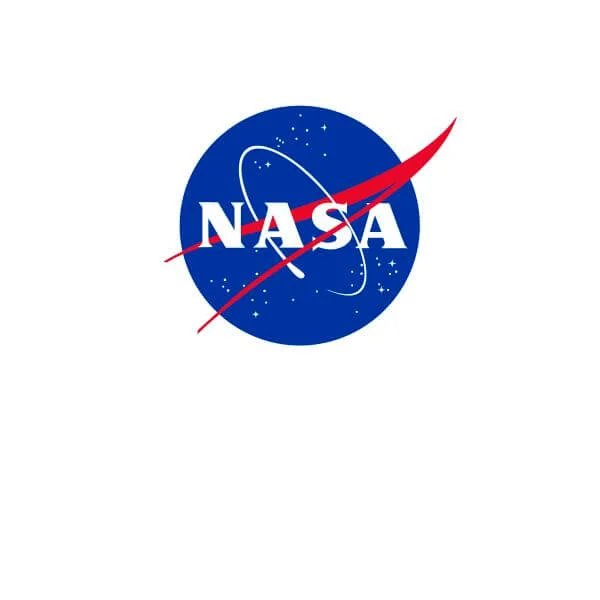 T-Shirt Femme NASA Logo Insignia - Blanc