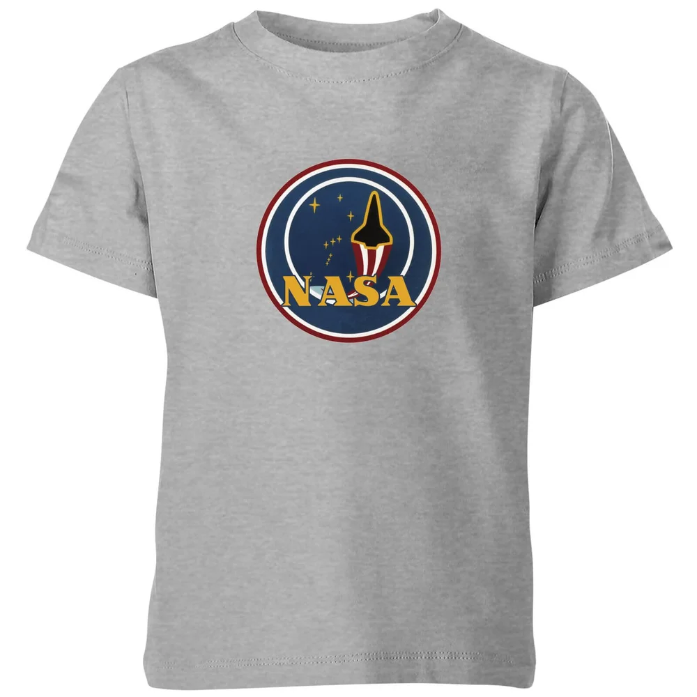 T-Shirt Enfant NASA JM Patch - Gris - 3-4 ans Image 1