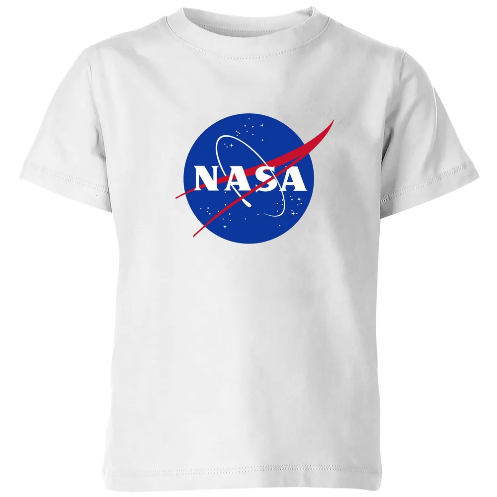 T-Shirt Enfant NASA Logo Insignia - Blanc - 3-4 ans Image 1