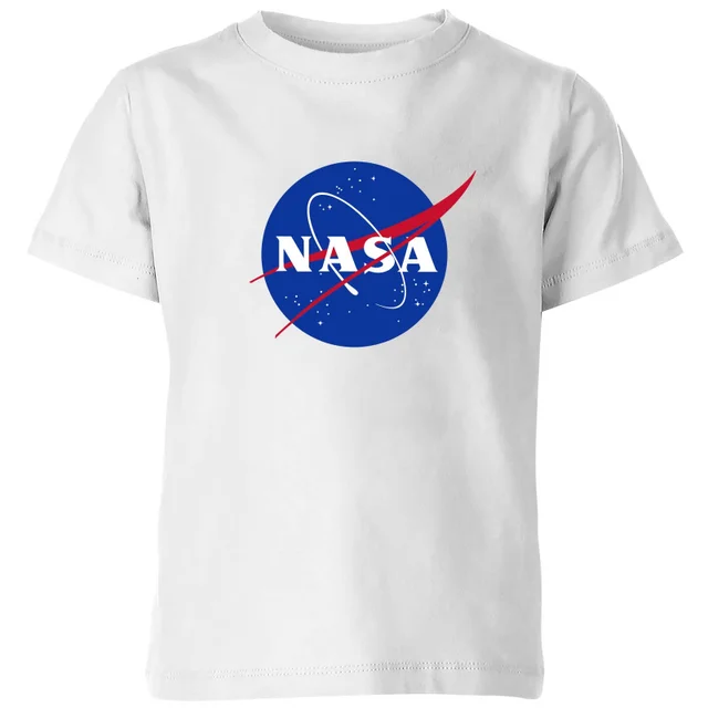 T-Shirt Enfant NASA Logo Insignia - Blanc