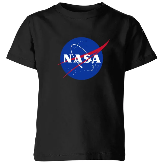 T-Shirt Enfant NASA Logo Insignia - Noir
