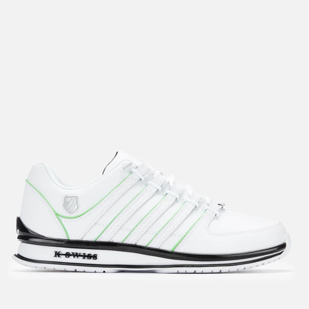 K-Swiss Men's Rinzler SP Trainers - White/Neon Lime - UK 7/EU 41 - Blanc Image 1