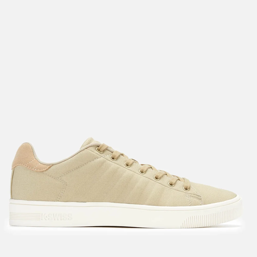 K-Swiss Men's Court Frasco CVS Trainers - Khaki - UK 7/EU 41 - Vert Citron Image 1