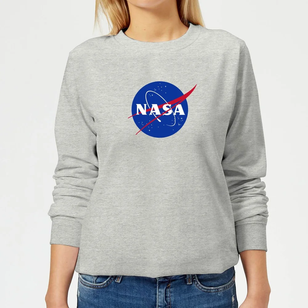 Sweat Femme Logo Insignia NASA - Gris - 3XL Image 1