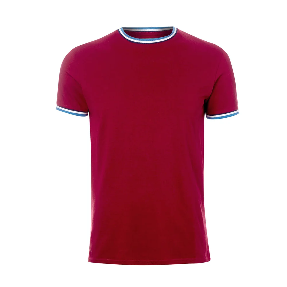T-Shirt Homme Sacombe Tipped Broken Standard - Rouge - S - Rouge Image 1