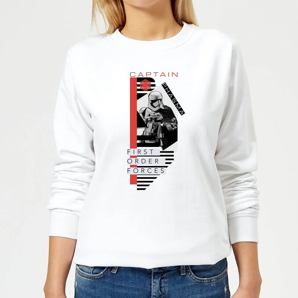 Sweat Femme Capitaine Phasma - Star Wars - Blanc - S Image 1