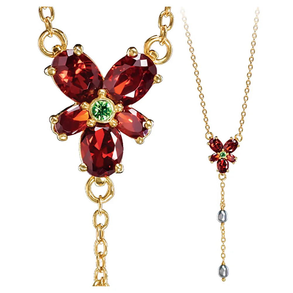 Collier d'Hermione Granger Bal de Noël - Crystal Rouge - Harry Potter Image 1