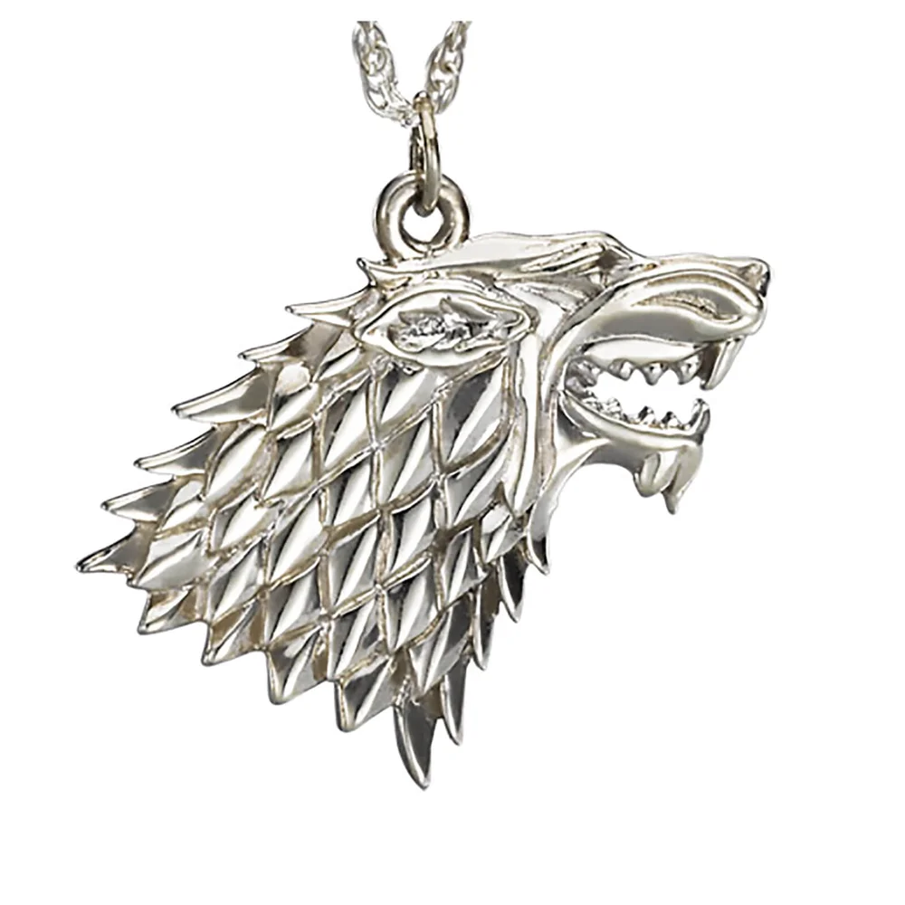 Game of Thrones Maison Stark Pendentif en argent Image 1