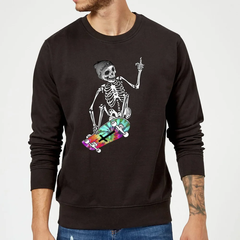 Sweat Homme Rum Knuckles Don't Believe - Noir - S - Noir Image 1