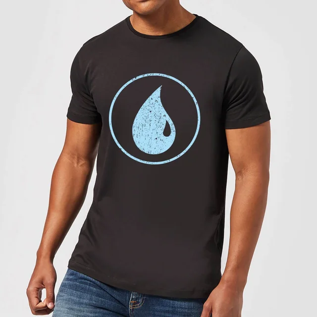 T-Shirt Homme Mana Bleu - Magic : The Gathering - Noir