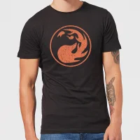 T-Shirt Homme Mana Rouge - Magic : The Gathering - Noir