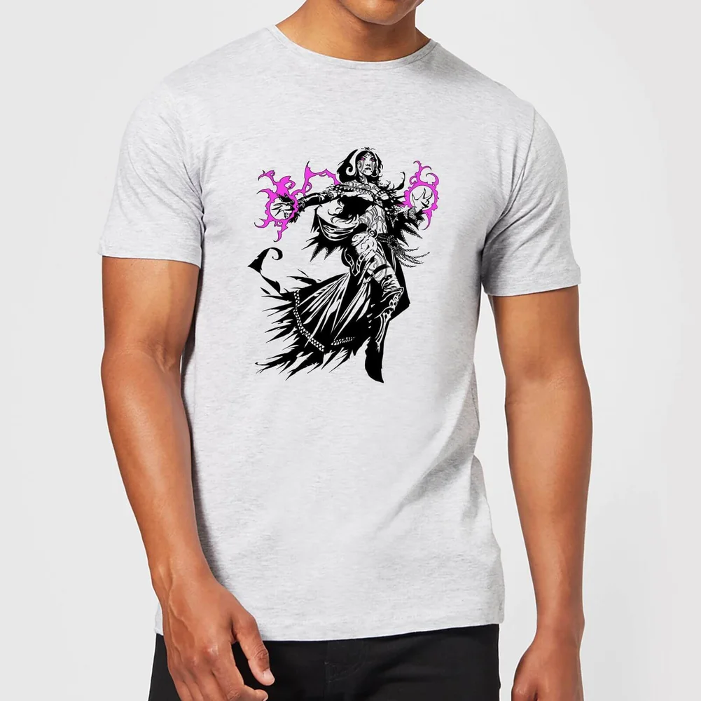 T-Shirt Homme Liliana Design - Magic : The Gathering - Gris - S Image 1
