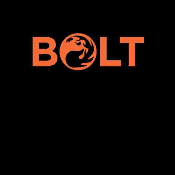 T-Shirt Homme Bolt - Magic : The Gathering - Noir