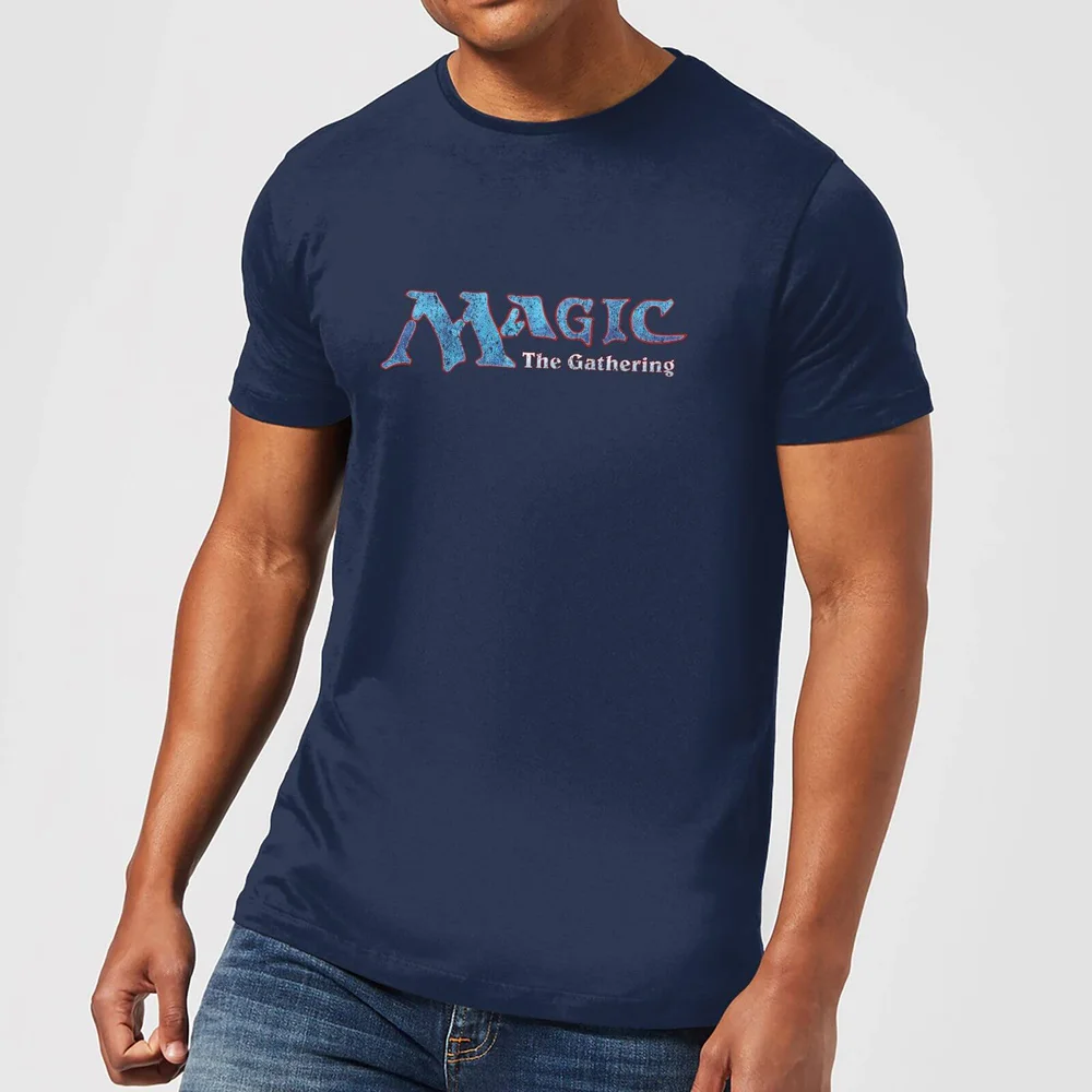 T-Shirt Homme Logo Vintage 93 - Magic : The Gathering - Bleu - S Image 1