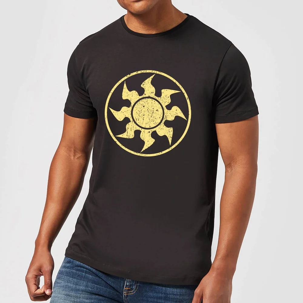 T-Shirt Homme Mana Blanc - Magic : The Gathering - Noir - S Image 1