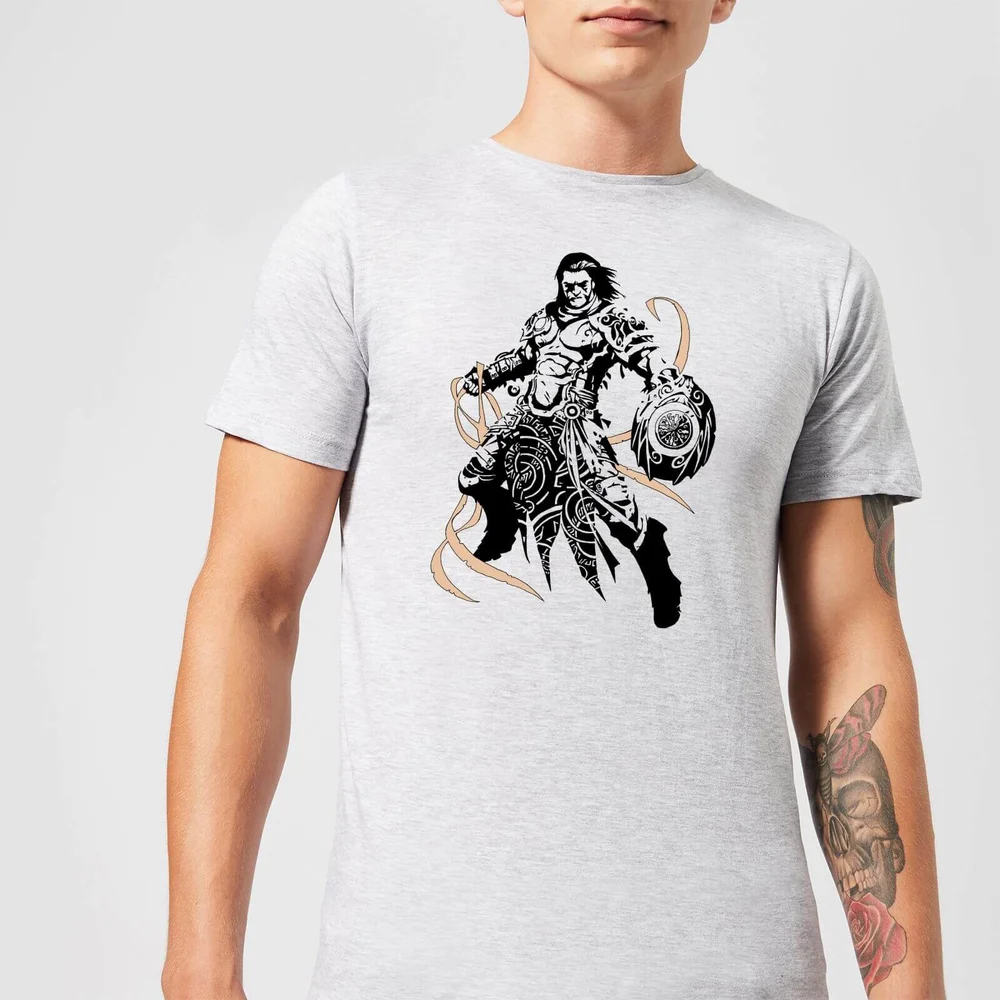 T-Shirt Homme Gideon Design- Magic : The Gathering - Gris - S Image 1