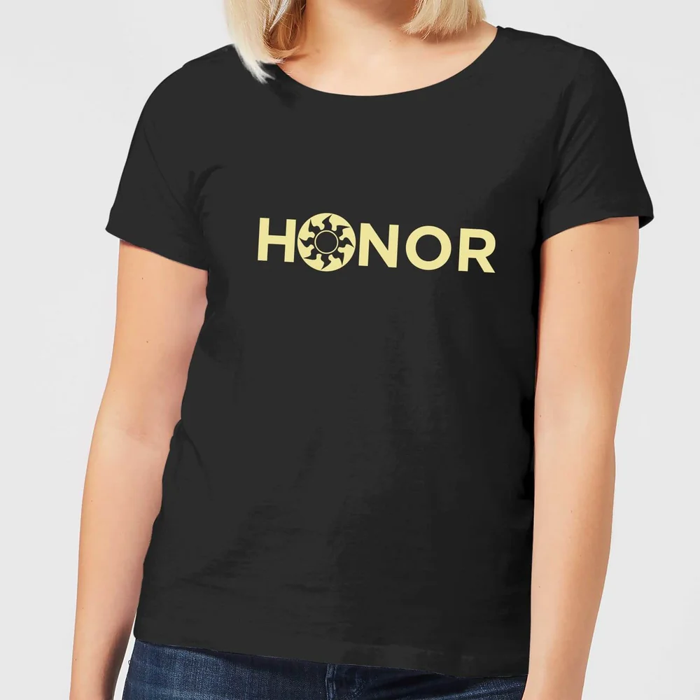 T-Shirt Femme Honor - Magic : The Gathering - Noir - S Image 1