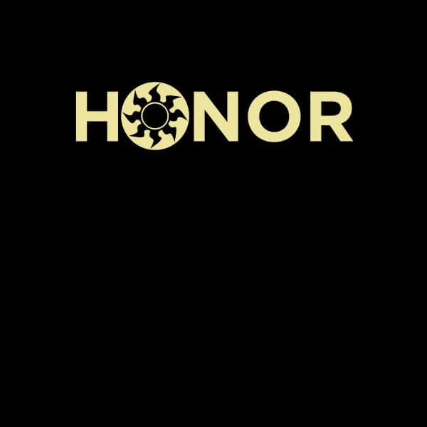 T-Shirt Femme Honor - Magic : The Gathering - Noir