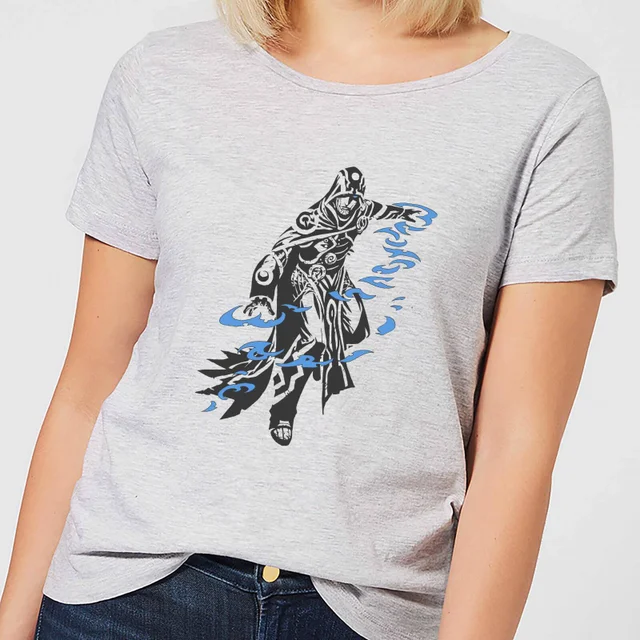 T-Shirt Femme Jace Design- Magic : The Gathering - Gris