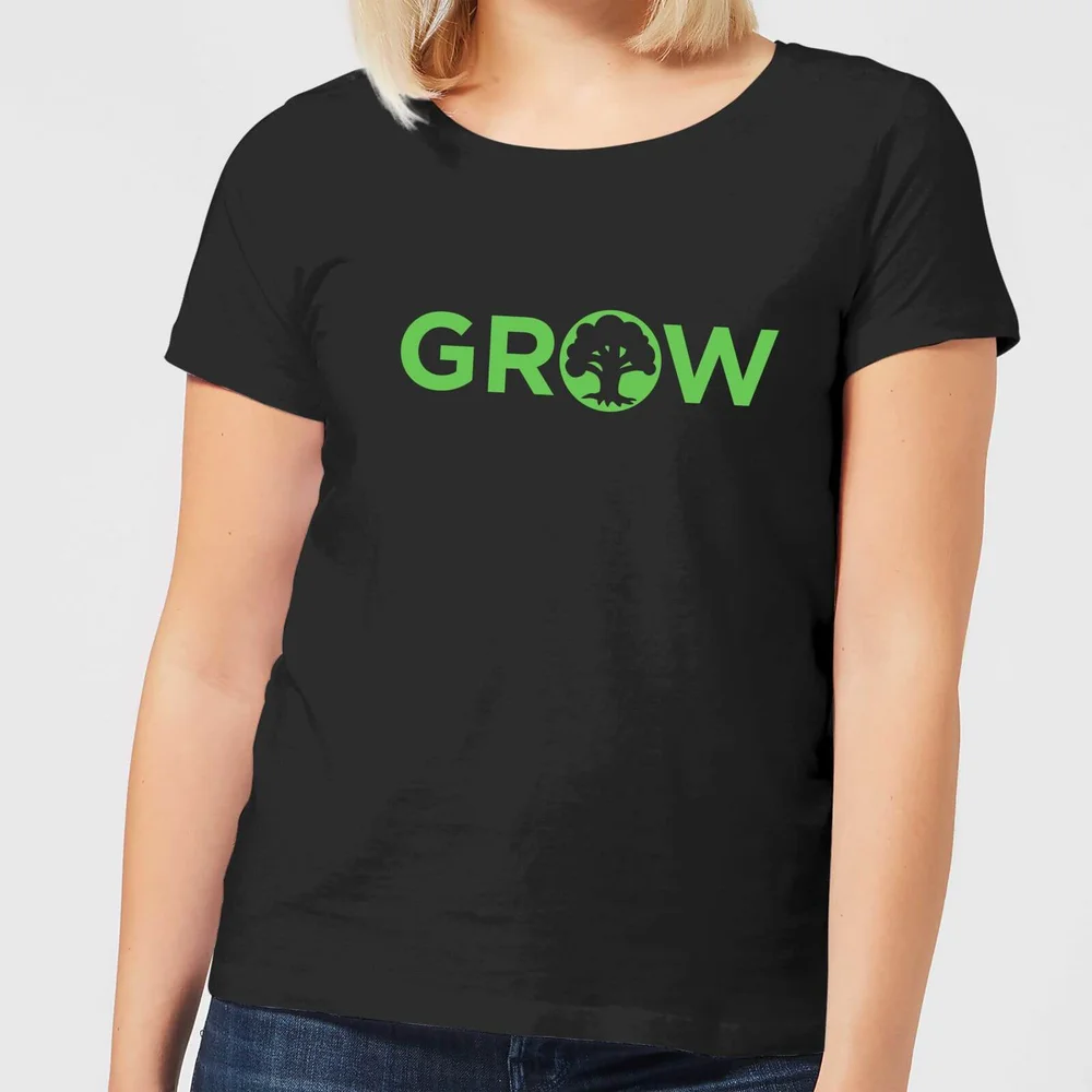 T-Shirt Femme Grow - Magic : The Gathering - Noir - S Image 1