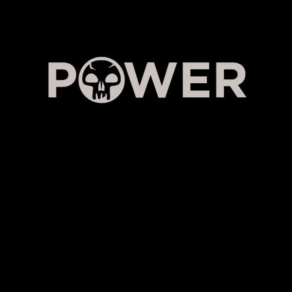 T-Shirt Femme Power - Magic : The Gathering - Noir