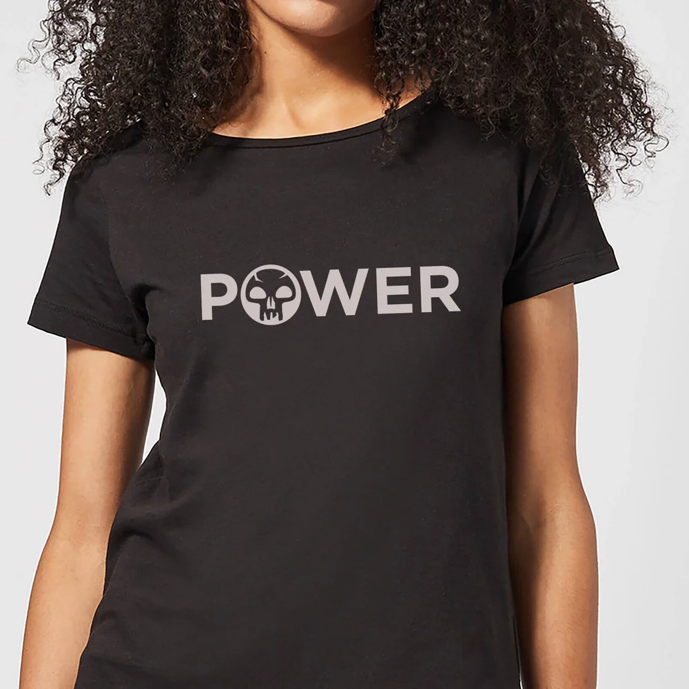 T-Shirt Femme Power - Magic : The Gathering - Noir - S Image 1