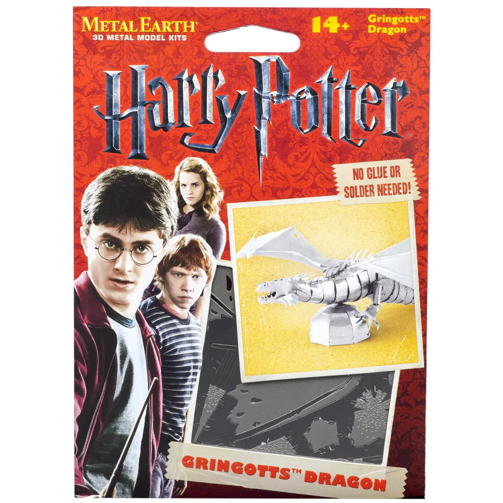 Maquette en Métal - Dragon de Gringotts Harry Potter Image 1