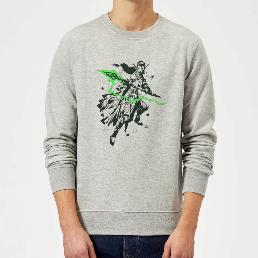 Sweat Homme Nissa Design - Magic : The Gathering - Gris - S Image 1