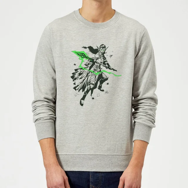 Sweat Homme Nissa Design - Magic : The Gathering - Gris