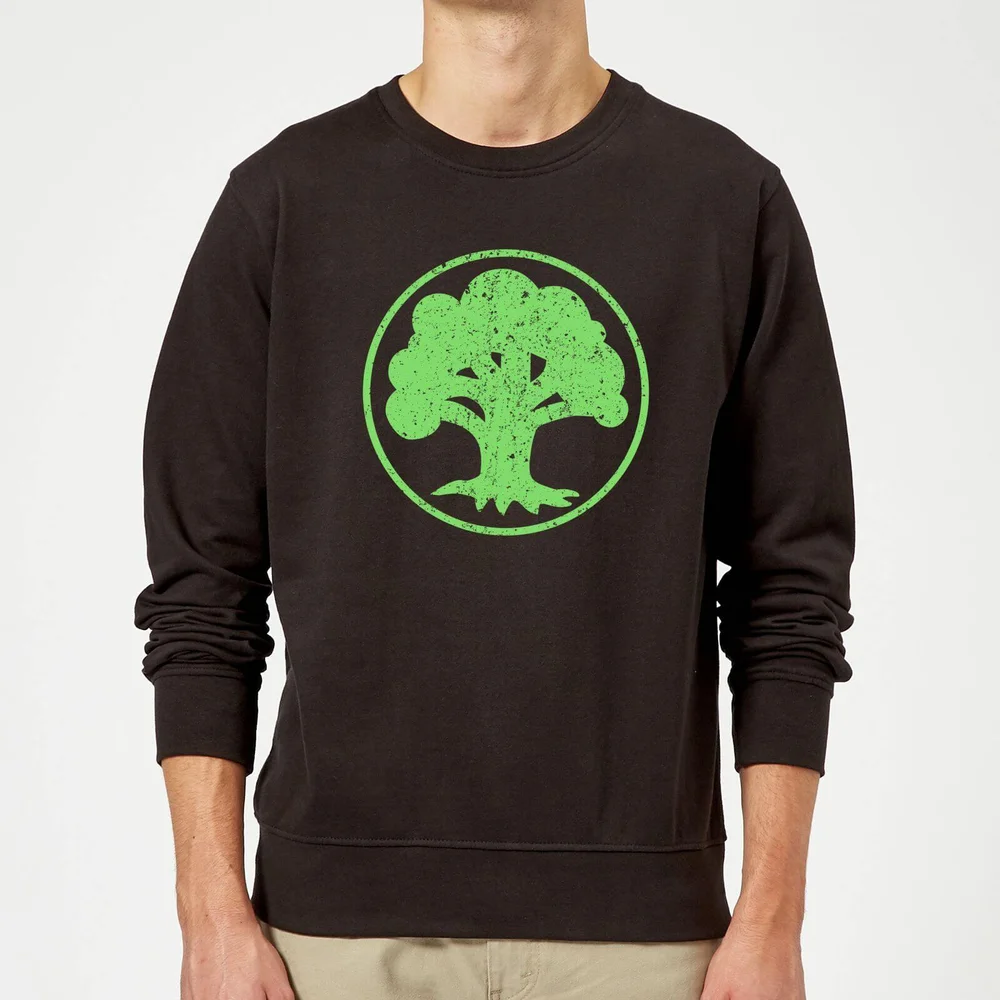Sweat Homme Mana Vert - Magic : The Gathering - Noir - S Image 1