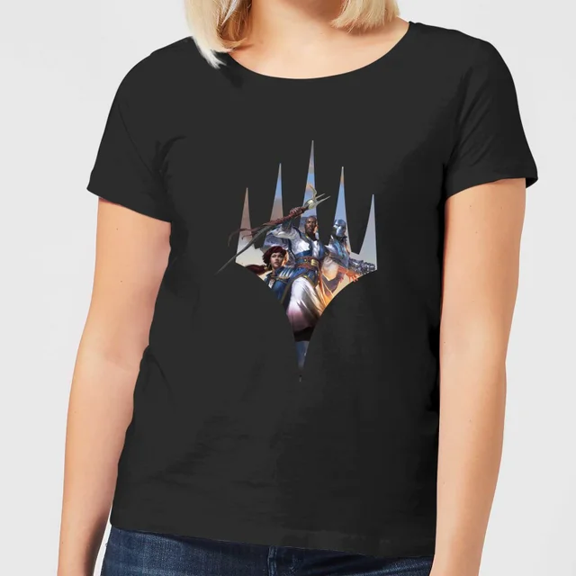 T-Shirt Femme Key Art et Logo - Magic : The Gathering - Noir