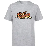 T-Shirt Homme Logo Street Fighter - Gris - undefined undefined