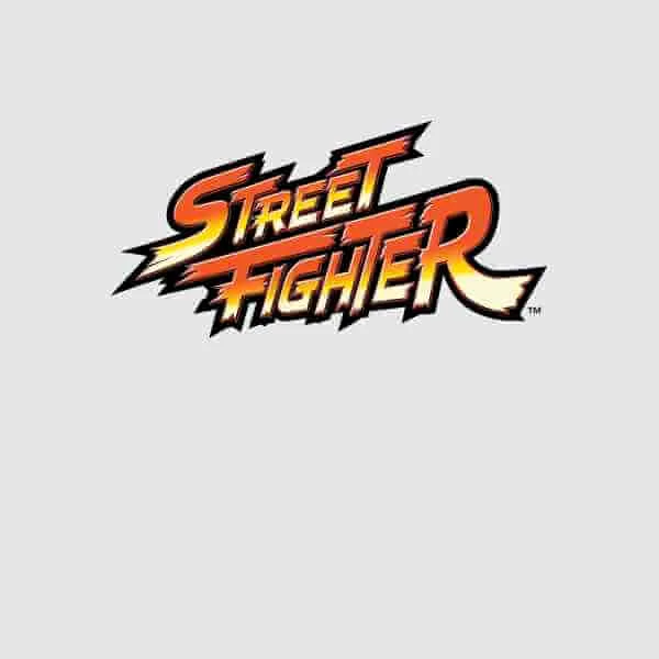 T-Shirt Homme Logo Street Fighter - Gris