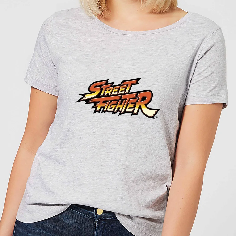 T-Shirt Femme Logo Street Fighter - Gris - S Image 1