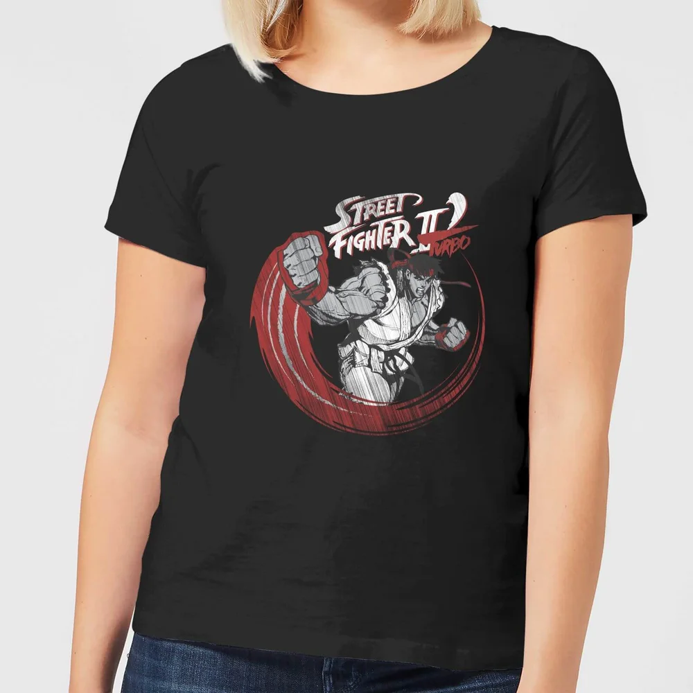 T-Shirt Femme Croquis RUY Street Fighter - Noir - S Image 1