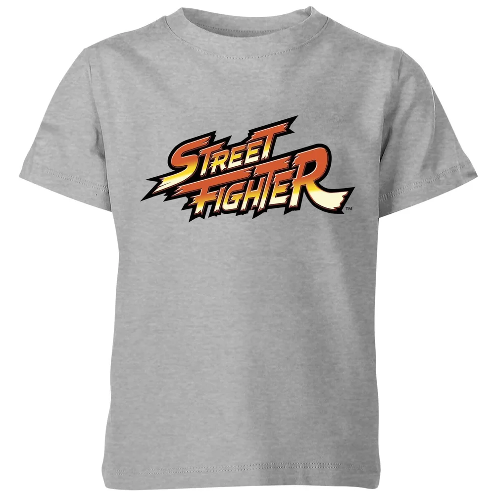 T-Shirt Enfant Logo Street Fighter - Gris - 3-4 ans Image 1