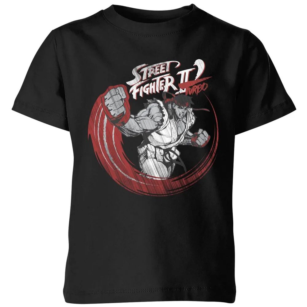 T-Shirt Enfant Croquis RUY Street Fighter - Noir - 3-4 ans Image 1