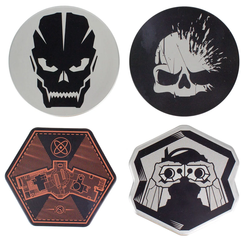 Dessous de Verre en Métal Call of Duty (Lot de 4) Image 1