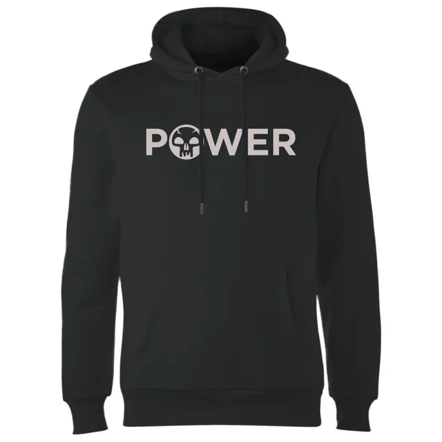 Sweat à Capuche Power - Noir