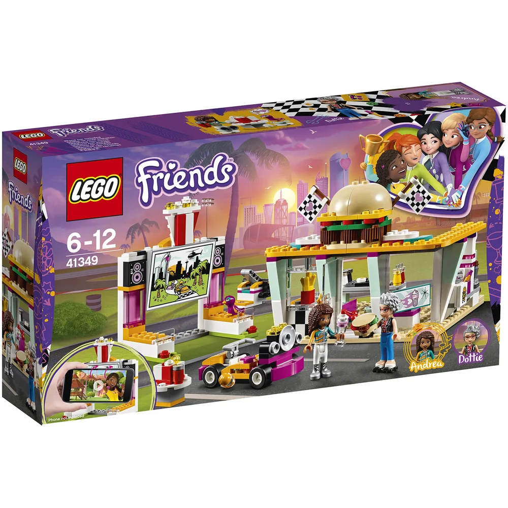 LEGO Friends: Le snack du karting (41349) Image 1